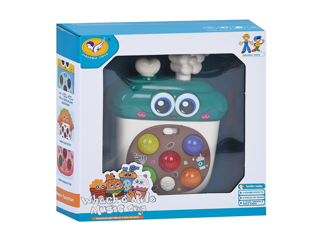 Музыкальная игрушка Веселая еда 855-197-198-199-200-206A, световые эффекты, 3 режима игры, 5 видов
