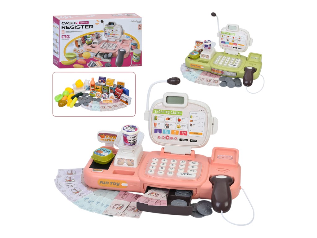 Касовий апарат 889-314-315,  калькулятор, мікрофон, сканер, звук, рухлива стрічка, 2 види
