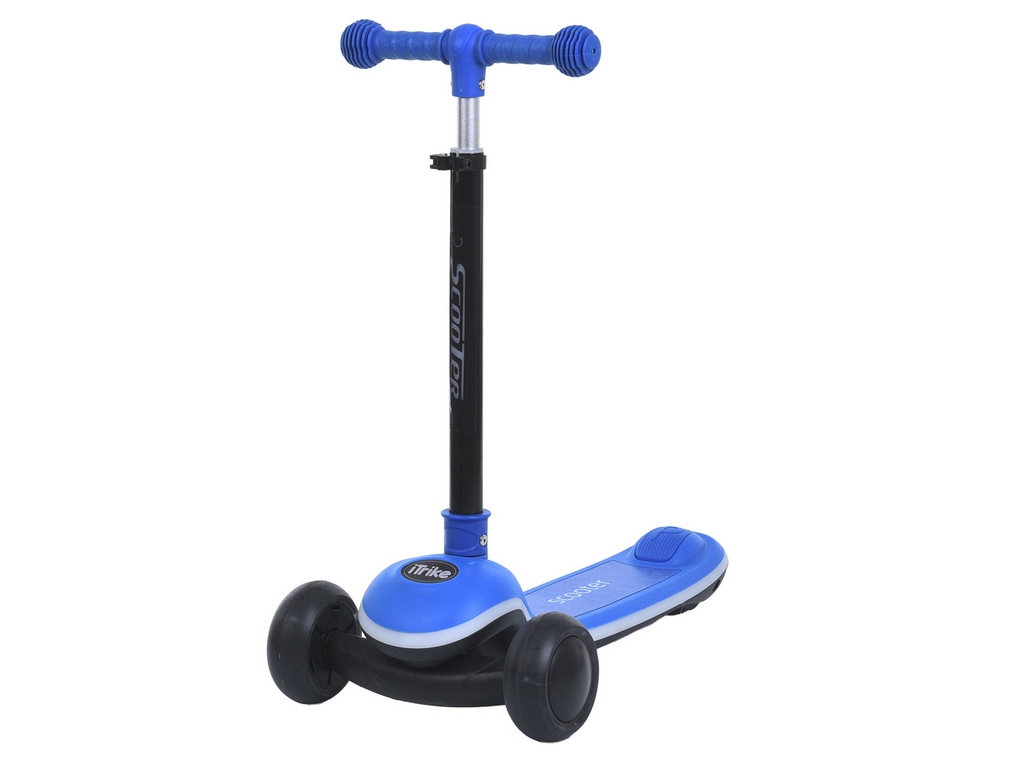 Самокат 8899-blue (1шт) Maxi-big,