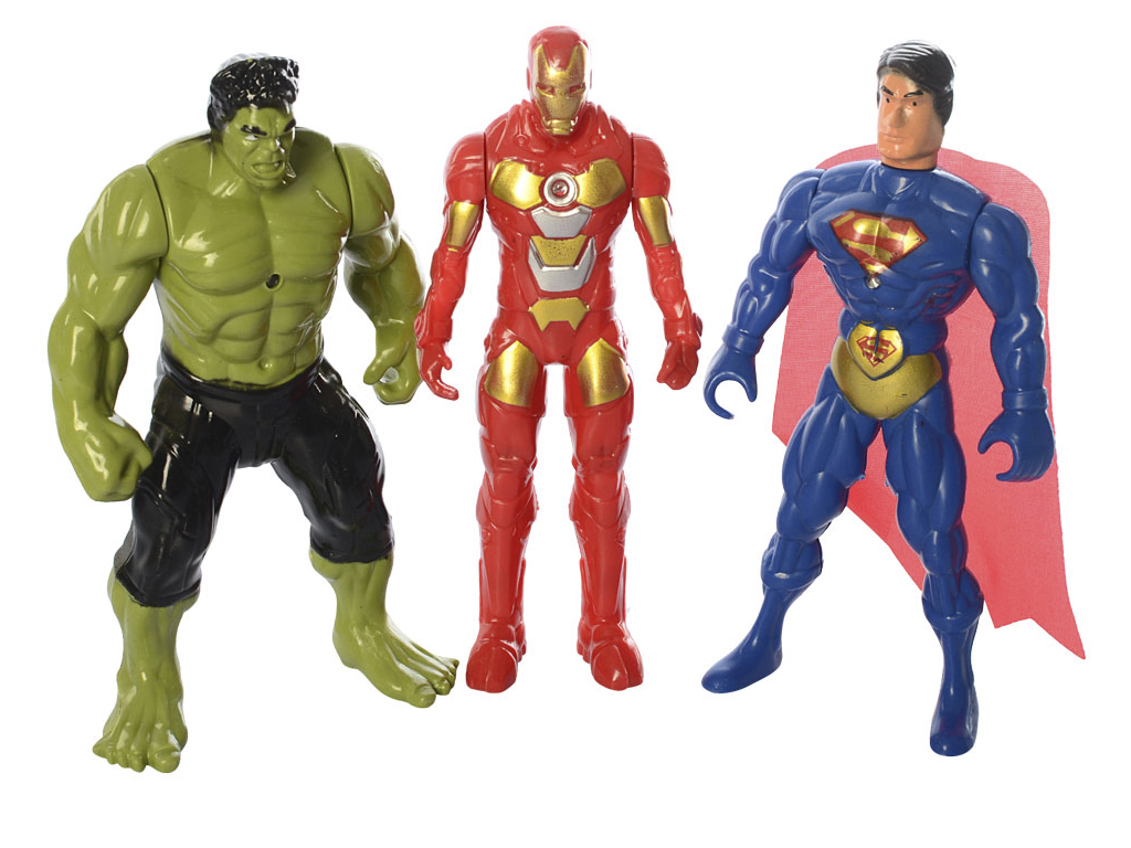 Супергерой Avengers 3 шт. 899-31-32-33K