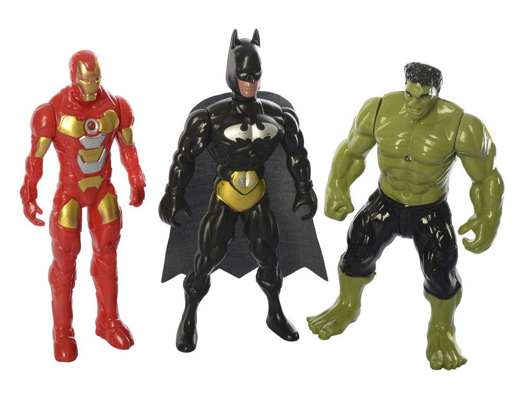 Супергерой Avengers 3 шт. 899-31-32-33K