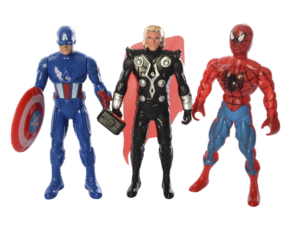 Супергерой Avengers 3 шт. 899-31-32-33K