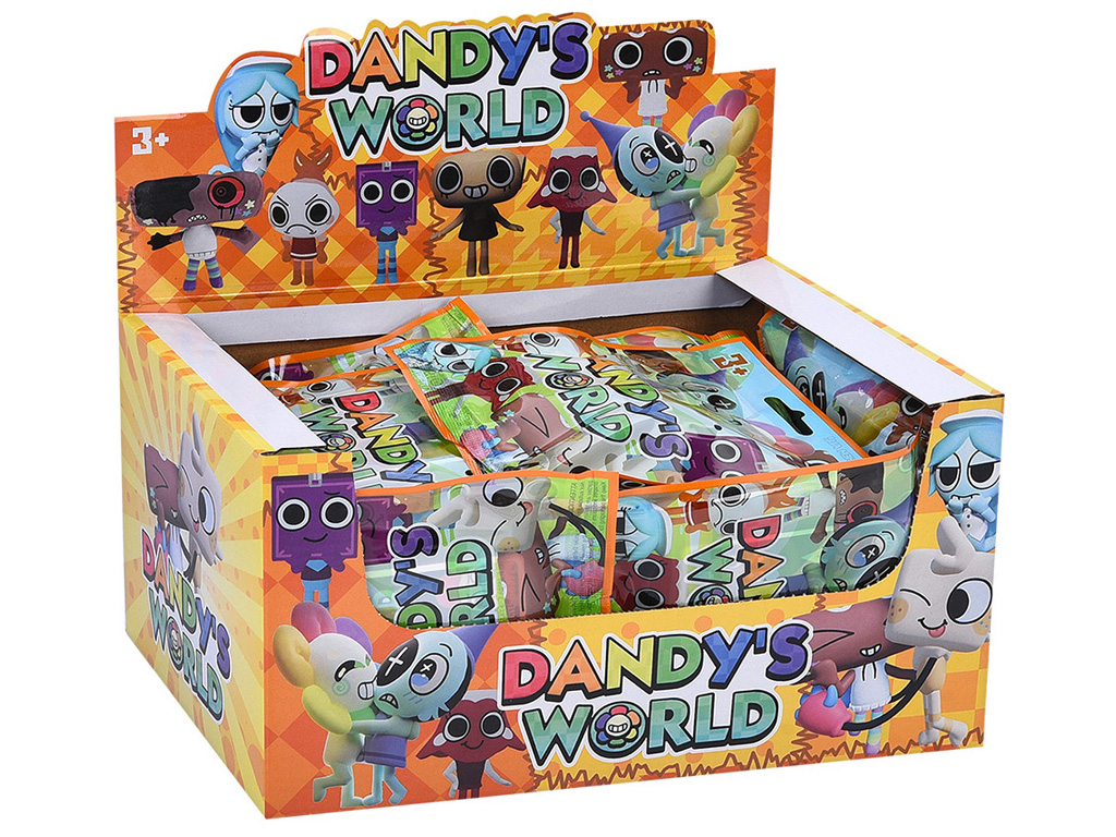Фігурки-сюрприз Dandy’s World з картками 99516, мікс видів (ціна за 1шт.)