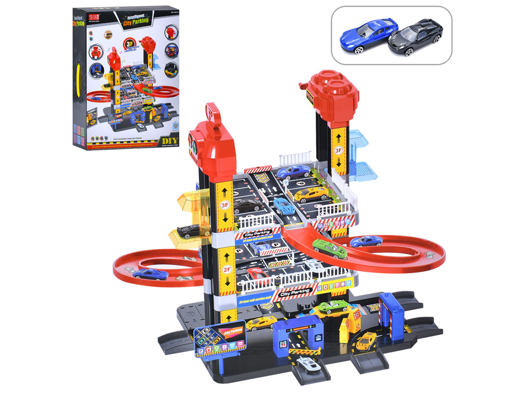 Игровой набор гараж 3 уровня A333-241A
