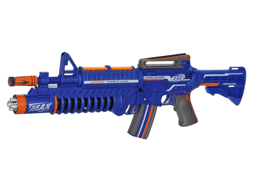 Автомат ігровий AK-33988,  55 см, звук, світло, вібрація, на батарейках, 2 кольори