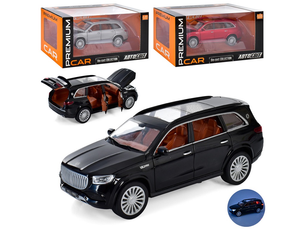 Джип металевий інерційний Premium 22 см. АвтоСвіт AP-1717