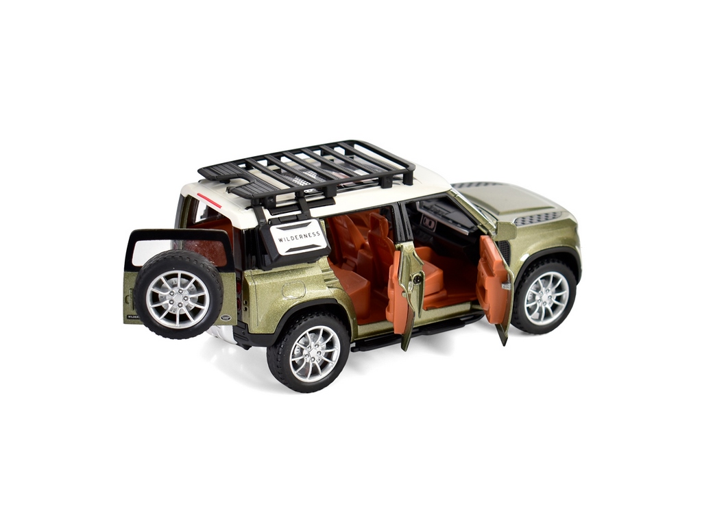 Джип инерционный металлический Premium AP-1721, 20 см, свет и звук.