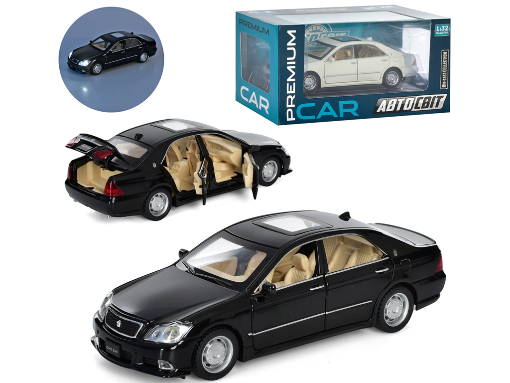 Машинка металлическая инерционная Premium AP-1729, 16 см, свет и звук, АвтоСвіт