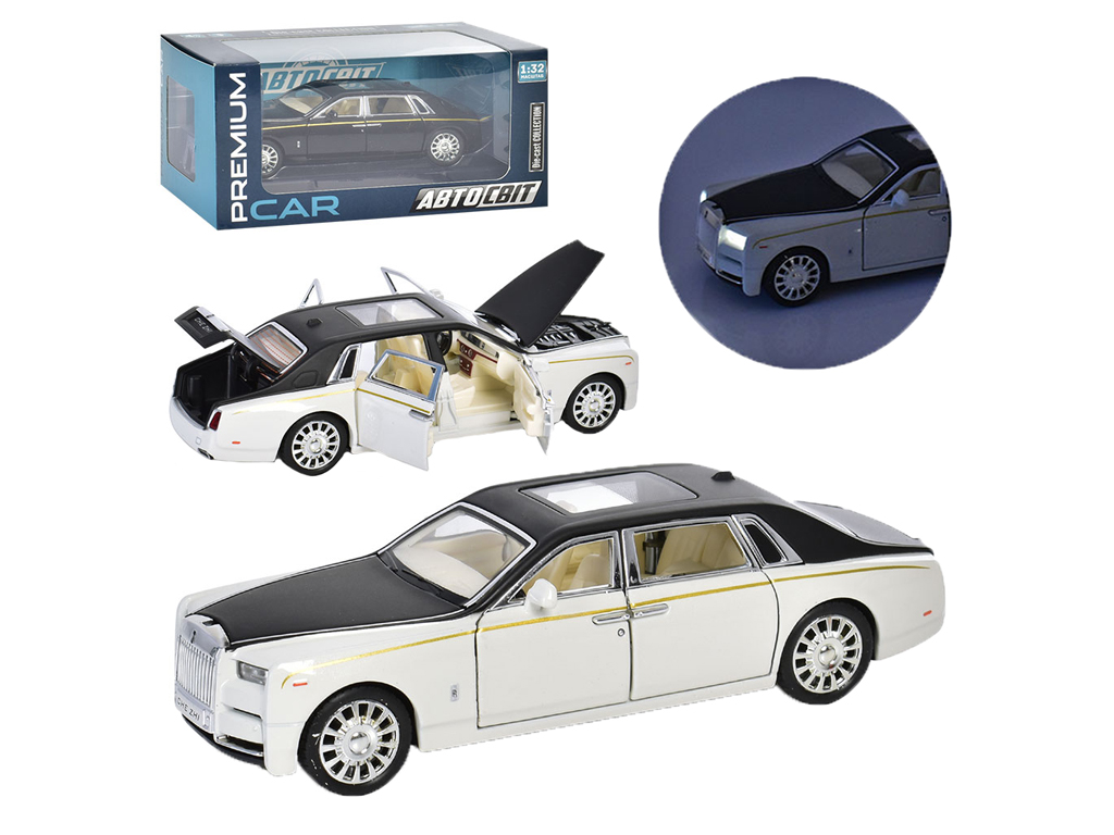 Машинка металлическая инерционная Premium AP-1800, 17 см, свет и звук, АвтоСвіт