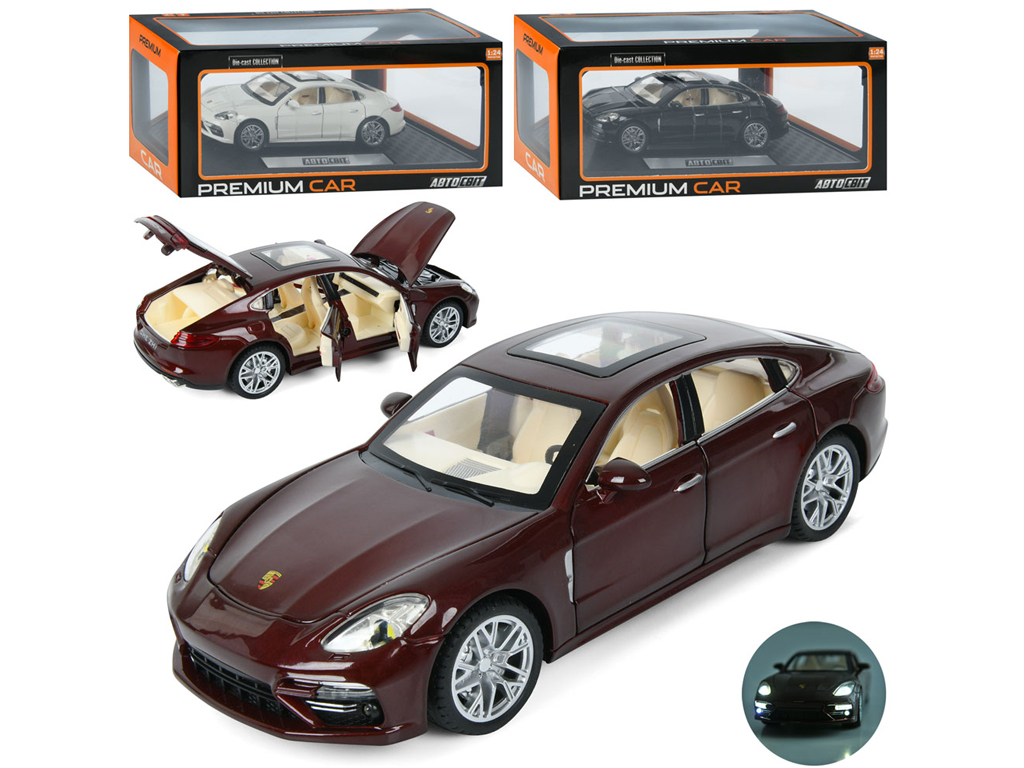 Машина металлическая инерционная Premium AP-1837, 20 см, свет и звук, АвтоСвіт