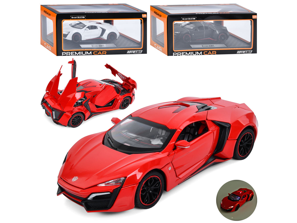Машина металлическая инерционная Premium AP-1839, 20 см, свет и звук, АвтоСвіт