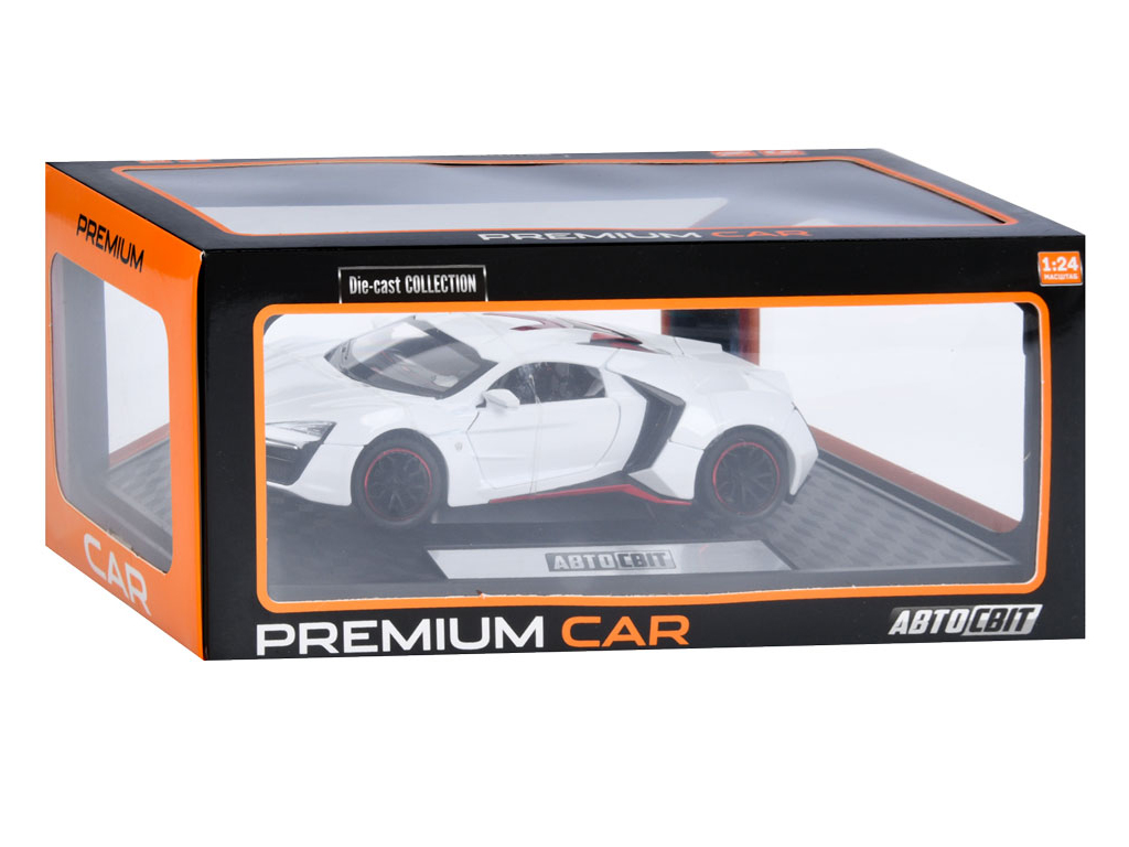 Машина металлическая инерционная Premium AP-1839, 20 см, свет и звук, АвтоСвіт