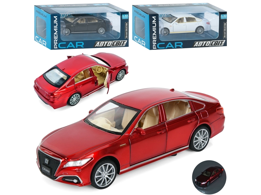 Машина металлическая инерционная Premium AP-1854, 15 см, свет и звук, АвтоСвіт