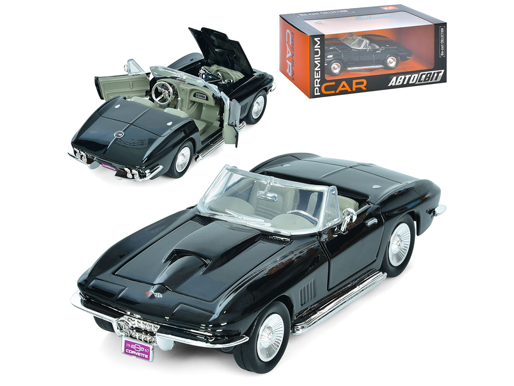 Машинка 1967 Corvette металева. АвтоСвіт AP-1905