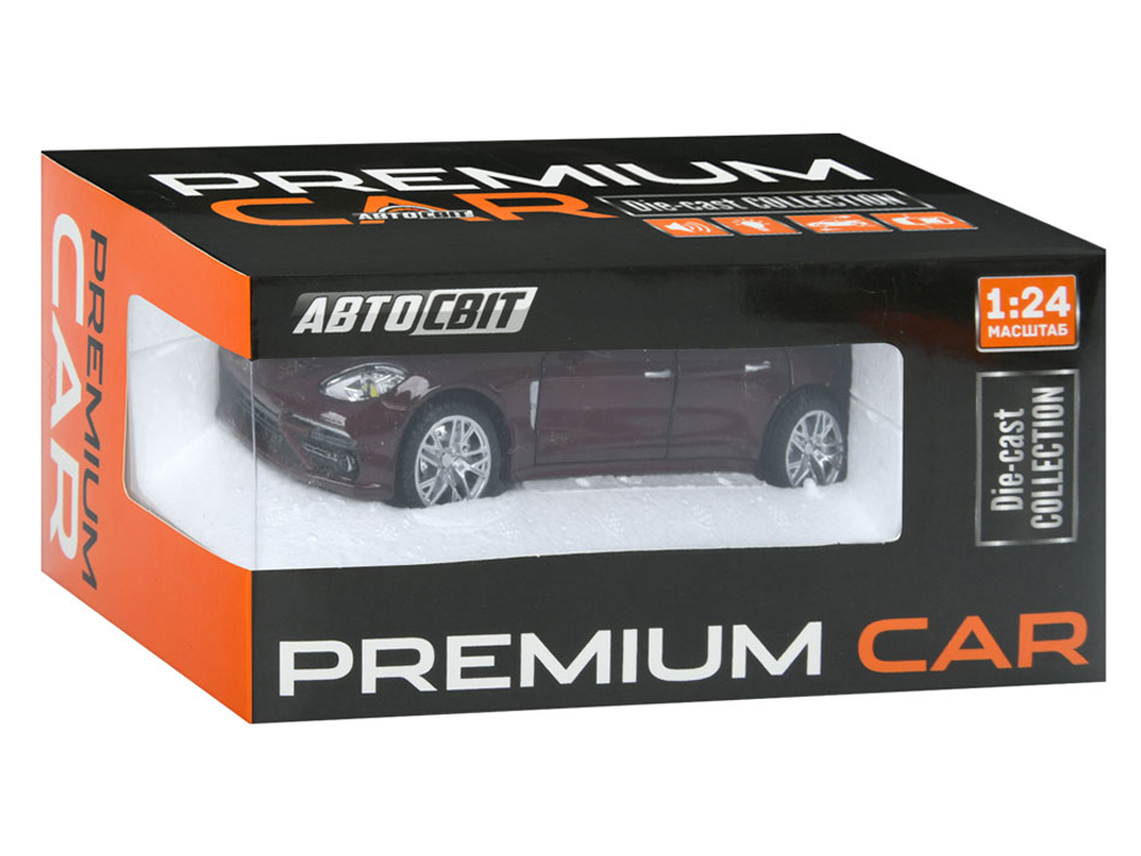 Машина металлическая инерционная Premium AP-2028, 20 см, свет и звук, АвтоСвіт