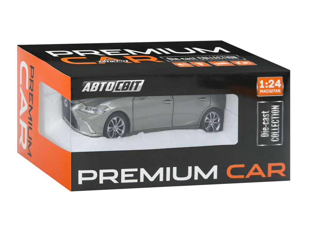 Машина металлическая инерционная Premium AP-2030, 21 см, свет и звук, АвтоСвіт