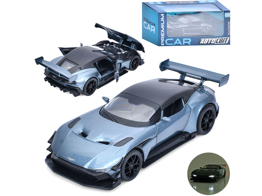 Машина металлическая инерционная Premium AP-2081, 15 см, свет и звук, АвтоСвіт