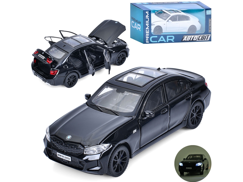 Машина металлическая инерционная Premium AP-2089, 15 см, свет и звук, АвтоСвіт