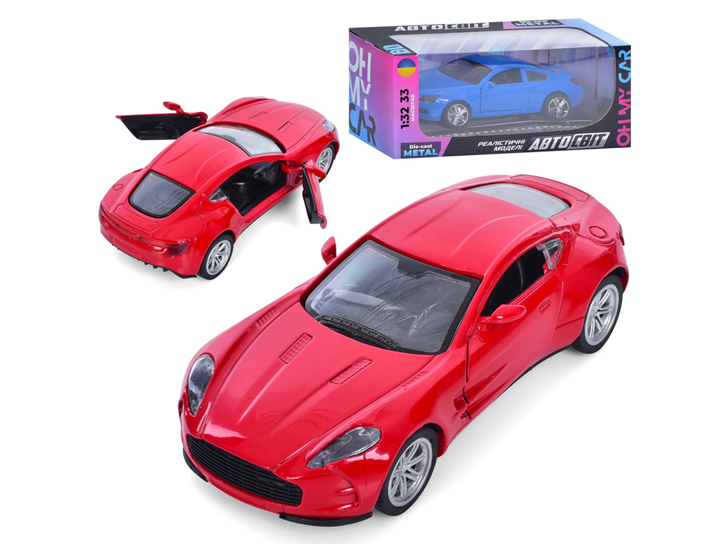 Машинка металлическая инерционная. АвтоСвіт AS-2306