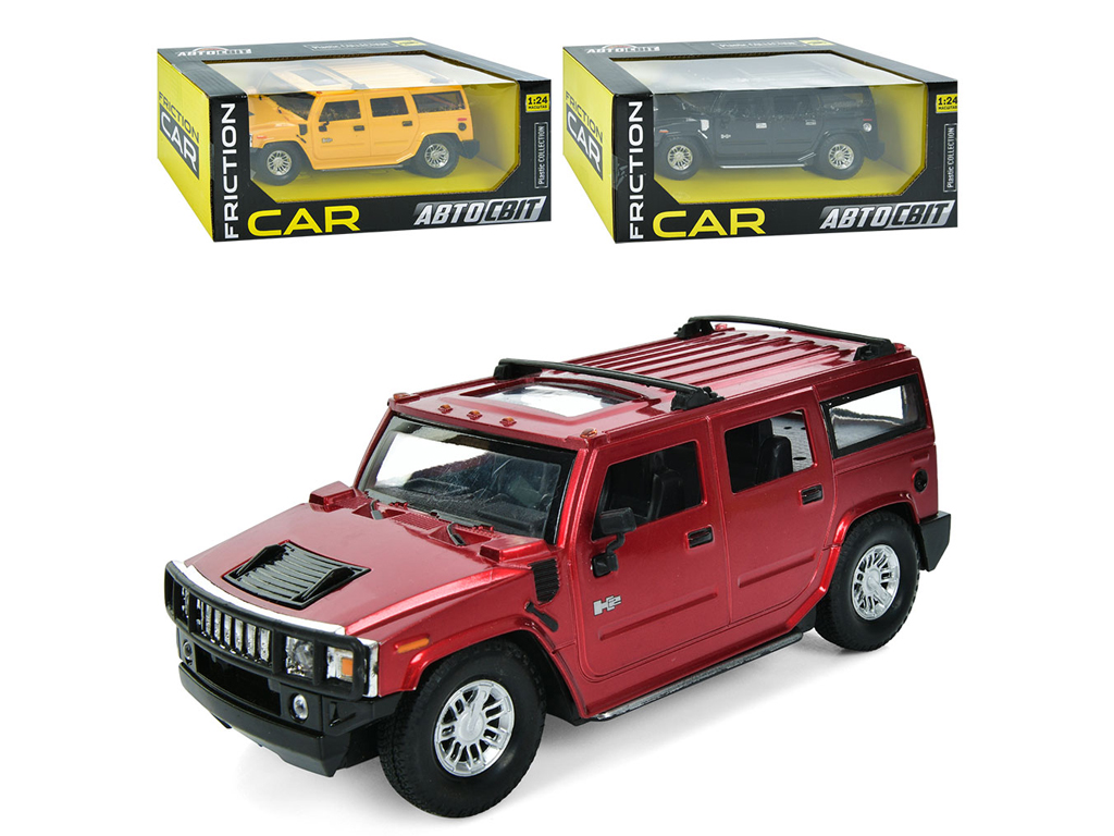 Джип инерционный Hummer AS-3011, 27 см, инерционный механизм, Автомир