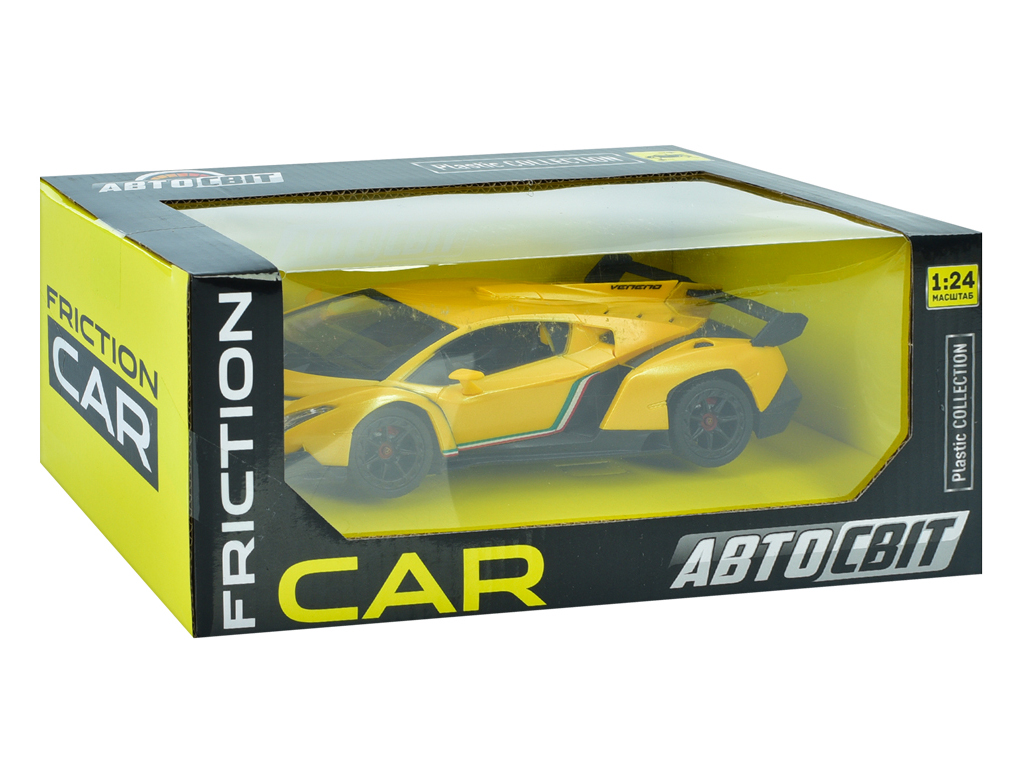 Машинка інерційна Lamborghini AS-3013, 21 см, гумові колеса, АвтоСвіт