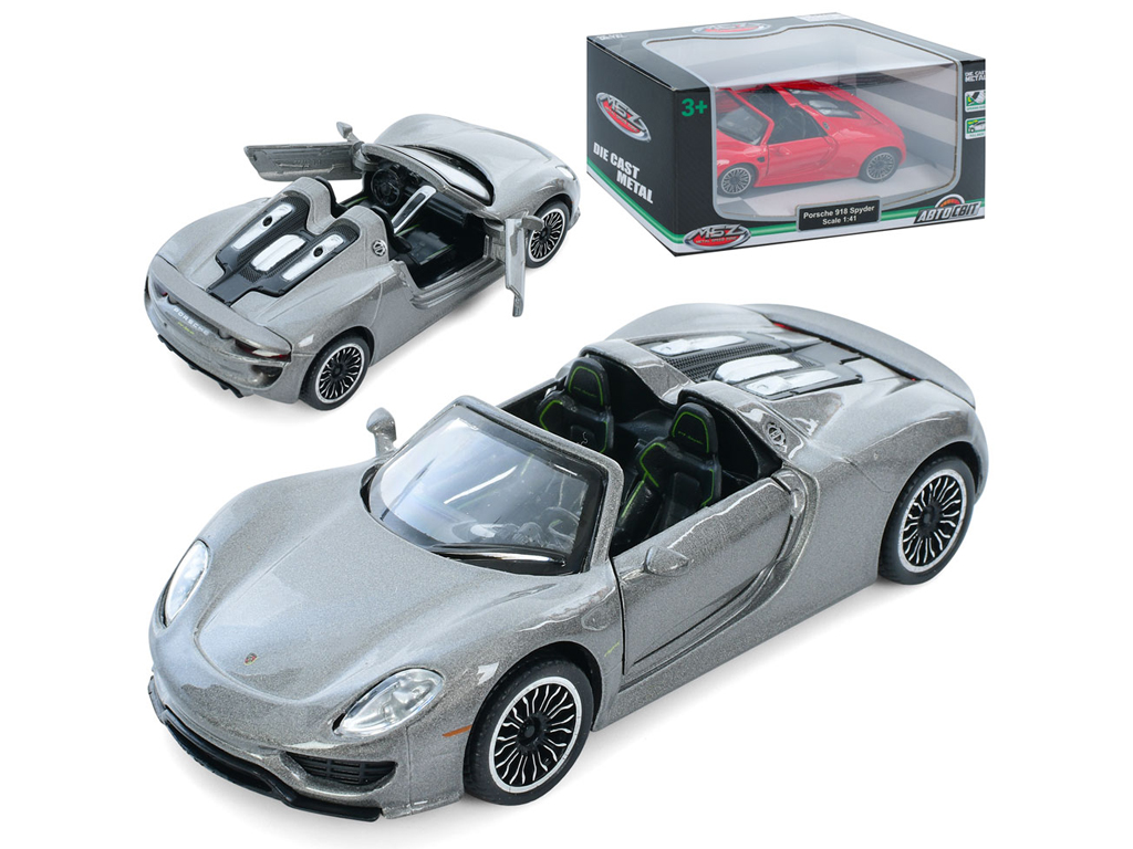 Машинка металева інерційна Porsche 918 Spyder. АвтоСвіт AS-3053