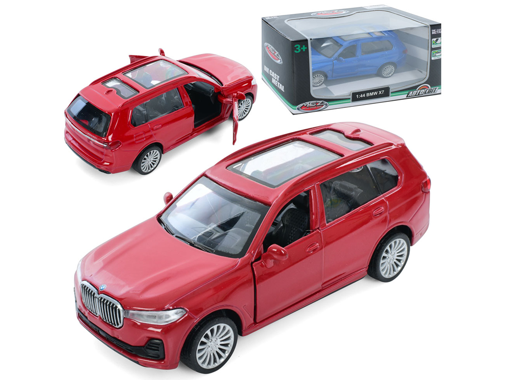 Джип инерционный металлический BMW X7 AS-3060, 14,5 см, открывающаяся дверь, АвтоМир