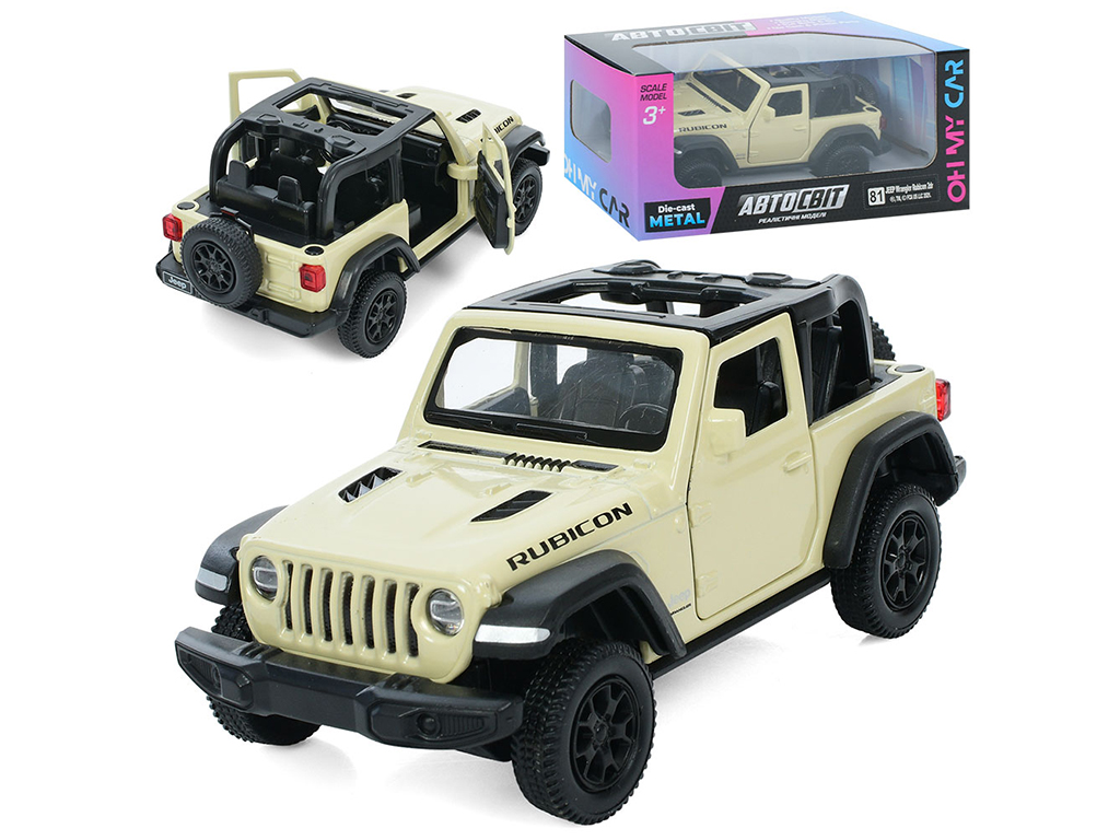 Джип Jeep металева інерційна. АвтоСвіт AS-3125