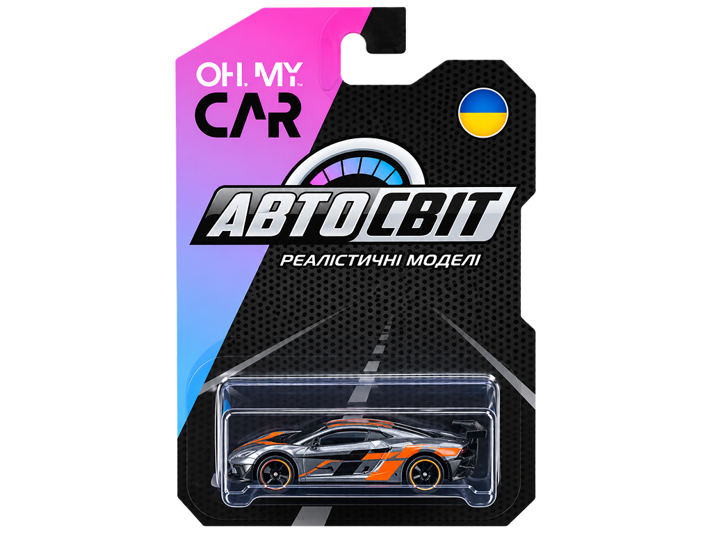 Модельная машинка АвтоСвіт, металлическая, 7 см, 8 видов (цена за 1шт)