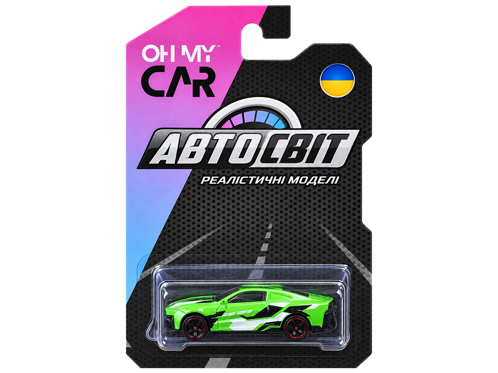 Модельная машинка АвтоСвіт, металлическая, 7 см, 8 видов (цена за 1шт)