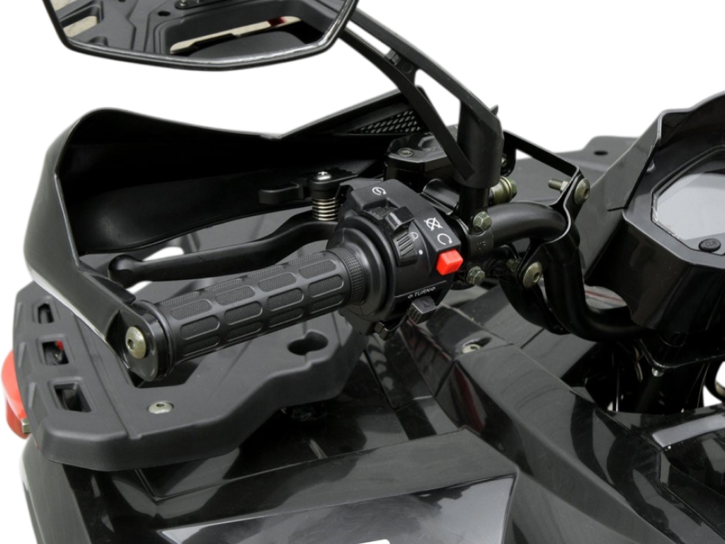 Квадроцикл бензиновий AT200L-2-3, 200 см³, 4-тактний двигун, F/N/R, червоно-чорний