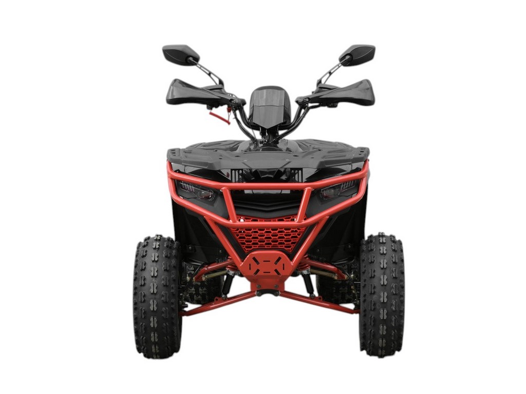 Квадроцикл бензиновий 125 см3 AX125-2-3, 155 см, автомат R/N/F, чорно-червоний
