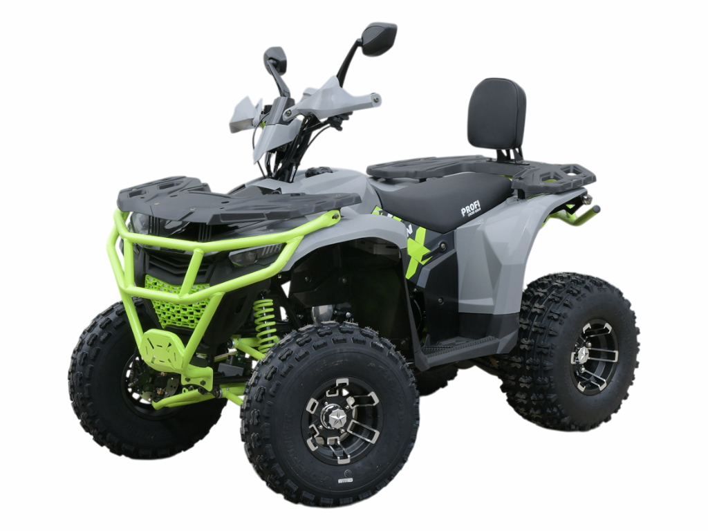 Квадроцикл бензиновий 150 см3 AX150-11-5, 155 см, автомат R/N/F, сіро-зелений