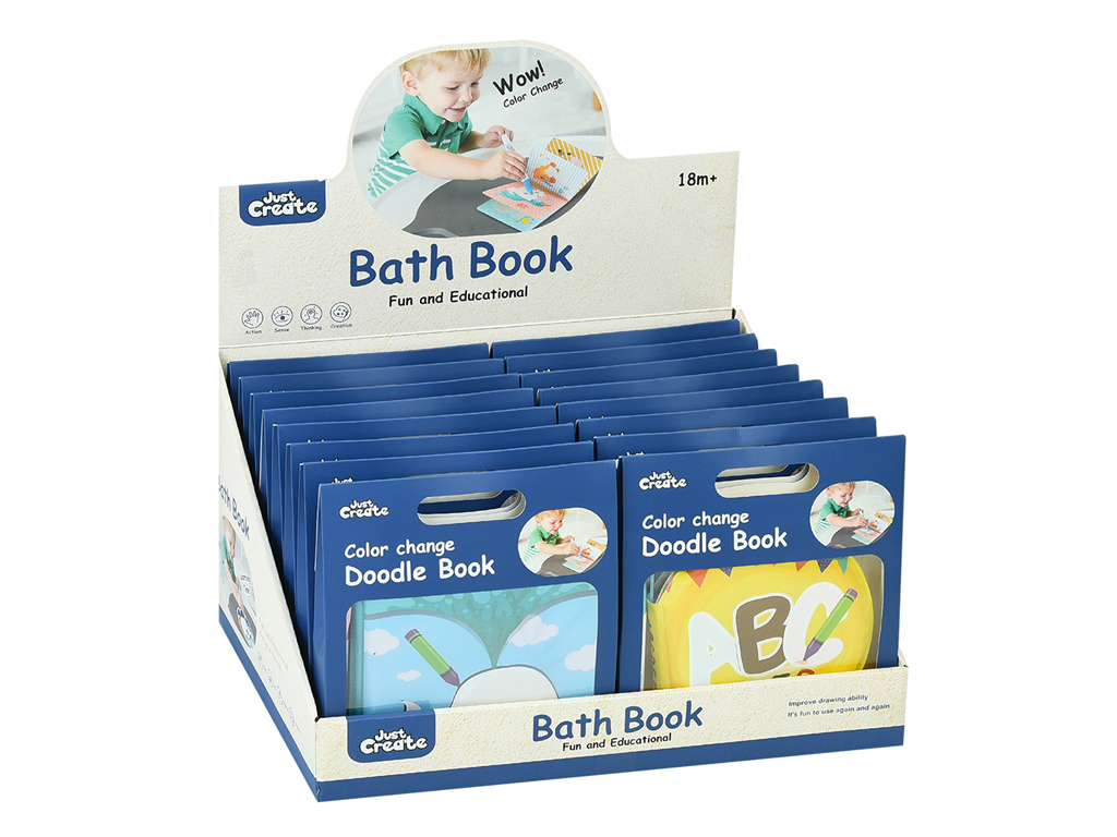 Игра для купания книга 14-12-2,5 см. BD550-BD552 (цена за 1 шт)