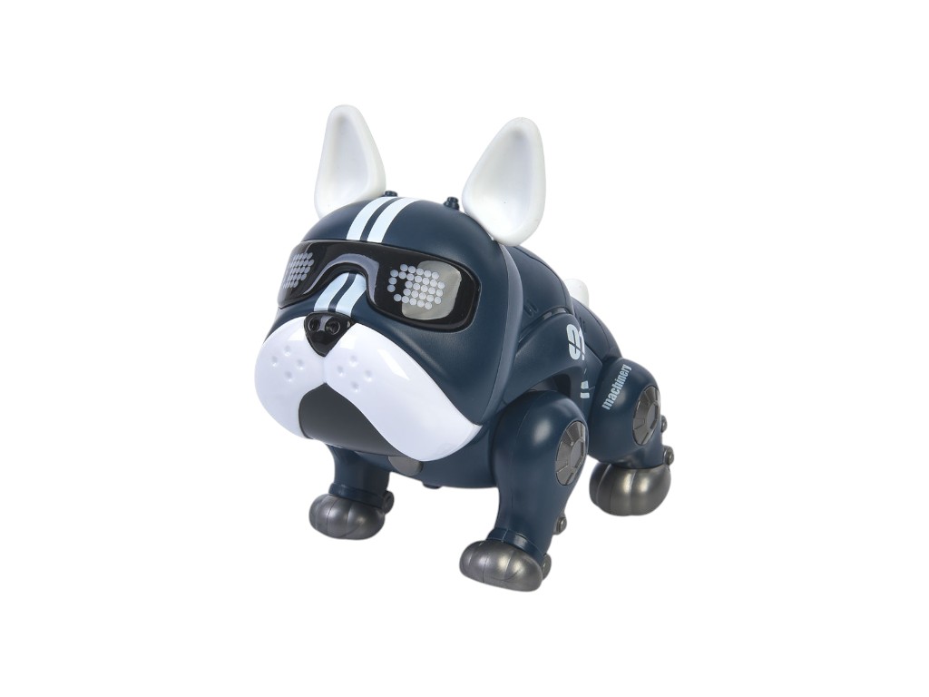 Іграшка собака інтерактивна Robot Dog BL-613B, 18 см, ходить і танцює, світло та музика