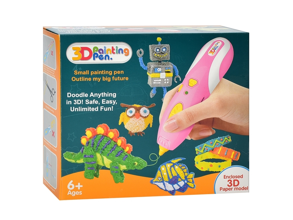 3D ручка 15 см. D0757B