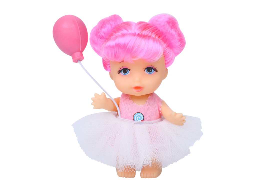 Кукла мини с шариком DH2337A, 7 см, с аксессуарами, DH (цена за 1 шт)