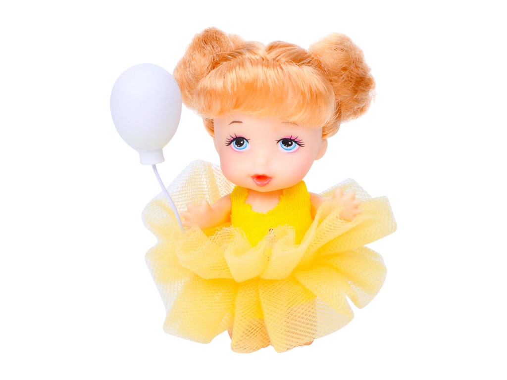 Кукла мини с шариком DH2337A, 7 см, с аксессуарами, DH (цена за 1 шт)