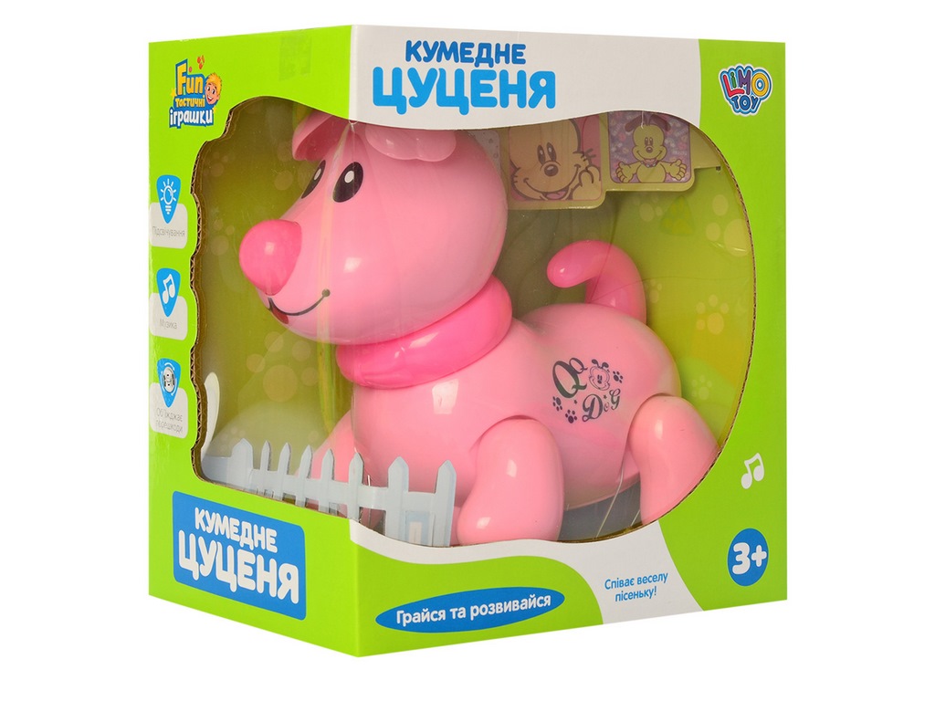 Собака на батарейке. Limo Toy EM 070 A