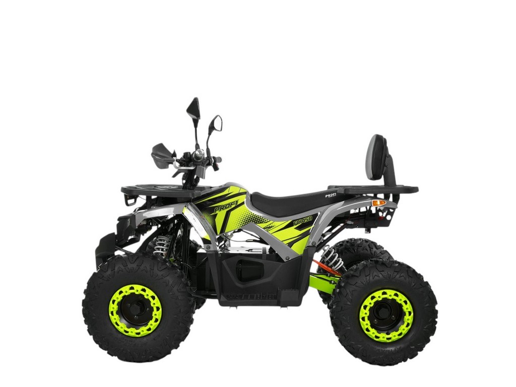 Квадроцикл електричний HB-FC1450-11-5, сірий неоново-зелений, 1450W, 60V