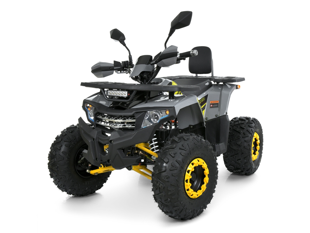 Квадроцикл електричний HB-FC1450-11-6, сірий жовтий, 1450W, 60V