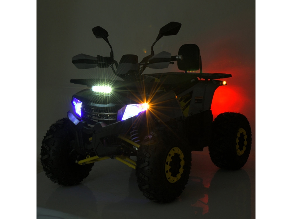 Квадроцикл електричний HB-FC1450-11-6, сірий жовтий, 1450W, 60V