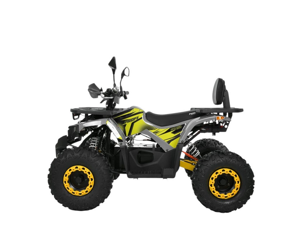 Квадроцикл електричний HB-FC1450-11-6, сірий жовтий, 1450W, 60V