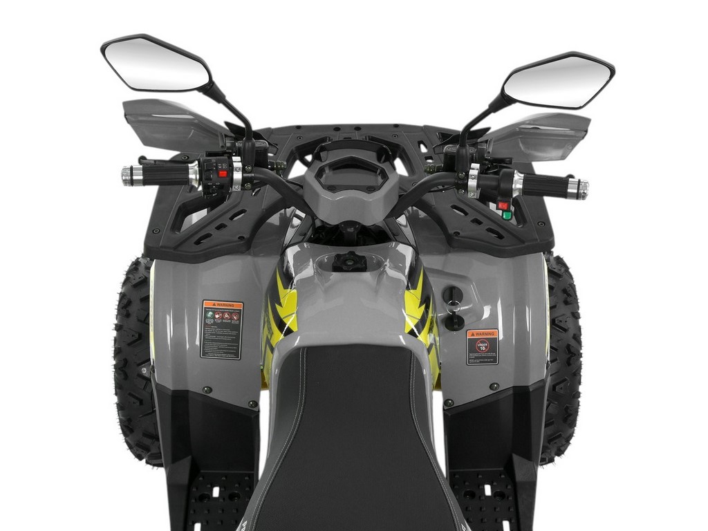 Квадроцикл електричний HB-FC1450-11-6, сірий жовтий, 1450W, 60V