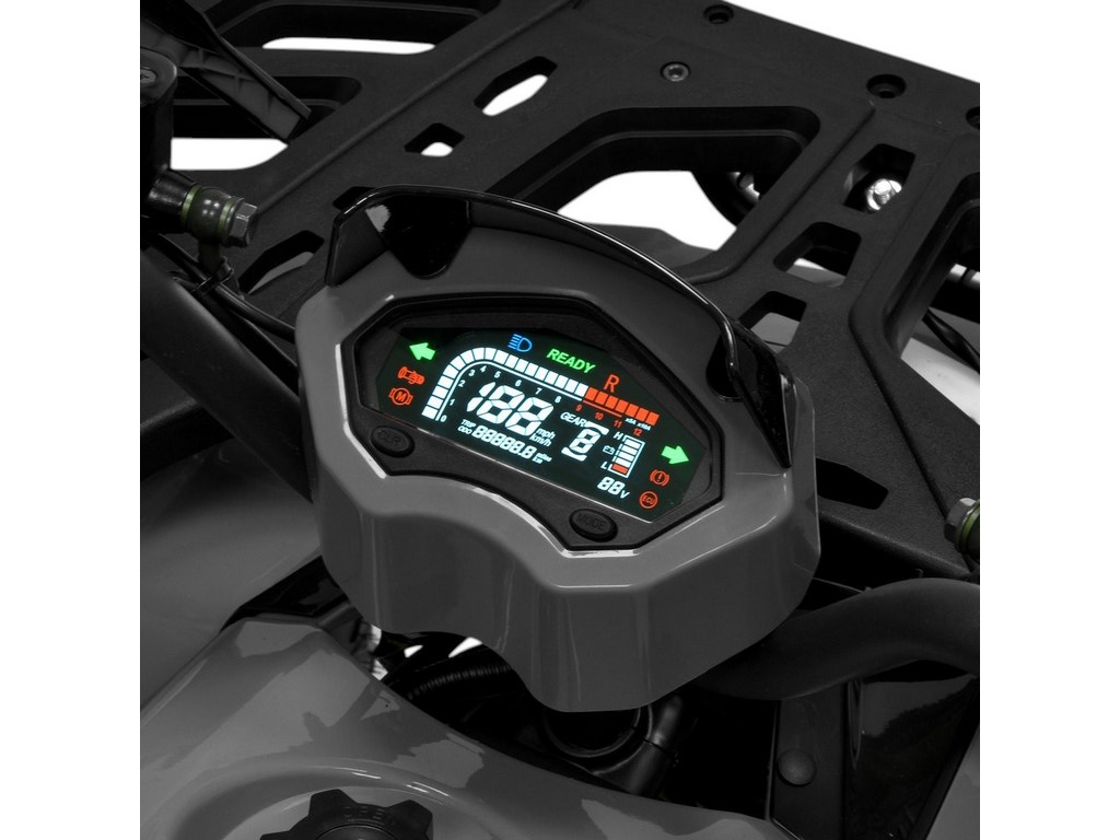 Квадроцикл електричний HB-FC1450-11-6, сірий жовтий, 1450W, 60V