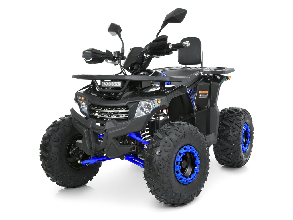 Квадроцикл електричний HB-FC1450-2-4, чорно-синій, 1450W, 60V