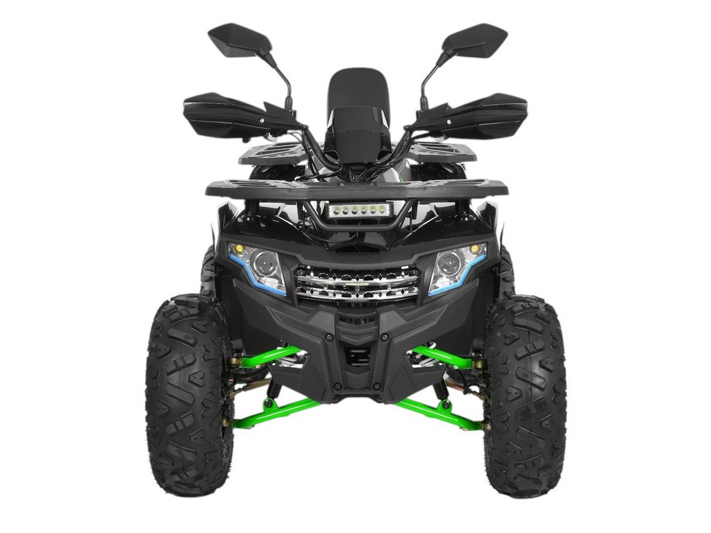 Квадроцикл електричний HB-FC1450-2-5 (MP3), чорно-зелений, 1450W, 60V