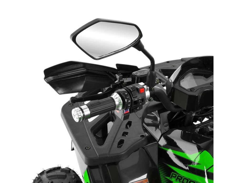 Квадроцикл електричний HB-FC1450-2-5 (MP3), чорно-зелений, 1450W, 60V