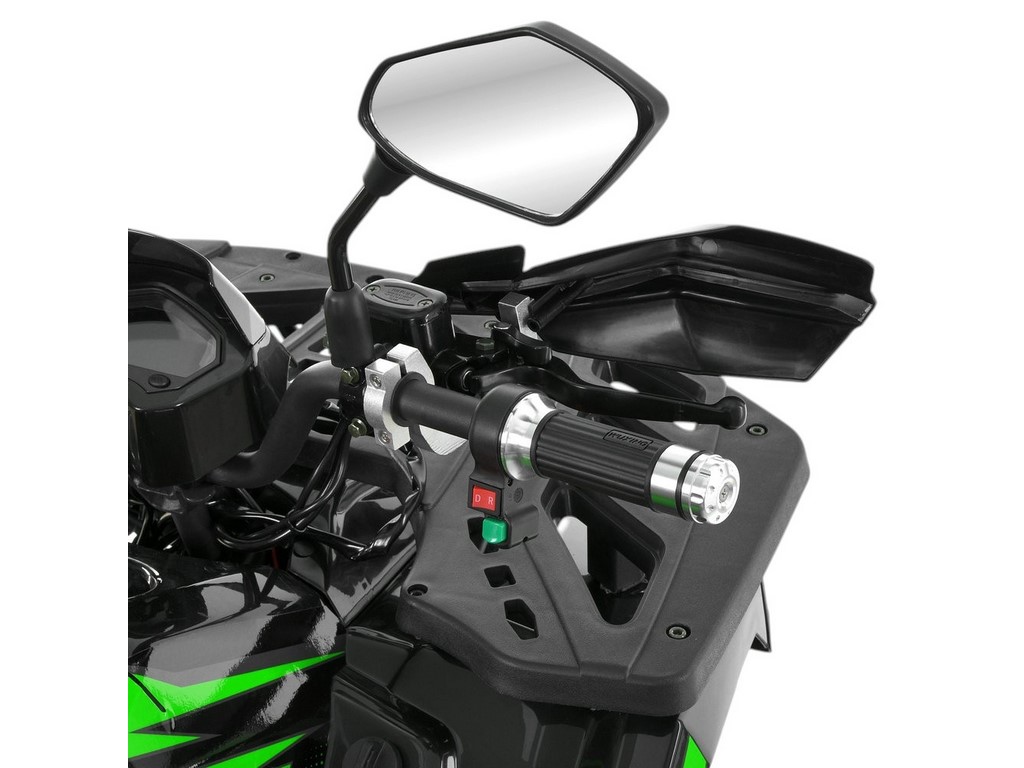 Квадроцикл електричний HB-FC1450-2-5 (MP3), чорно-зелений, 1450W, 60V