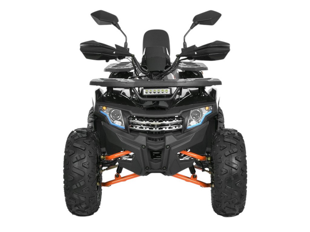 Квадроцикл електричний HB-FC1450-2-7 (MP3), чорно-оранжевий, 1450W, 60V